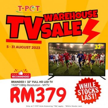 T-Pot-TV-Warehouse-Sale-3-350x350 - Electronics & Computers Home Appliances Selangor Warehouse Sale & Clearance in Malaysia 
