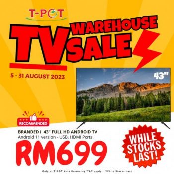 T-Pot-TV-Warehouse-Sale-7-350x350 - Electronics & Computers Home Appliances Selangor Warehouse Sale & Clearance in Malaysia 