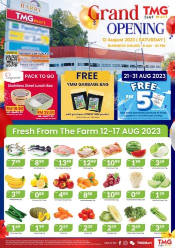 TMG-Mart-Kuala-Lipis-Grand-Opening-Promotion-350x495 - Pahang Promotions & Freebies Supermarket & Hypermarket 