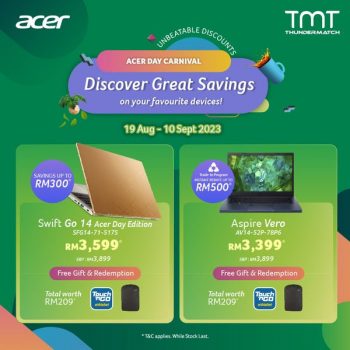 TMT-Acer-Day-Carnival-Deal-1-350x350 - Electronics & Computers IT Gadgets Accessories Kuala Lumpur Laptop Promotions & Freebies Selangor 