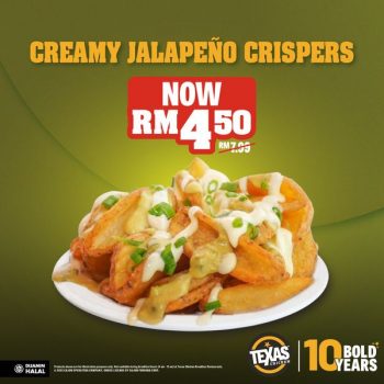 Texas-Chicken-Creamy-Jalapeno-Crispers-Special-350x350 - Beverages Food , Restaurant & Pub Johor Kedah Kelantan Kuala Lumpur Melaka Negeri Sembilan Pahang Penang Perak Perlis Promotions & Freebies Putrajaya Sabah Sarawak Selangor Terengganu 