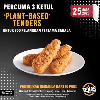 Texas-Chicken-Opening-Promotions-at-Tunjong-Kelantan-3-350x350 - Beverages Food , Restaurant & Pub Kelantan Promotions & Freebies 