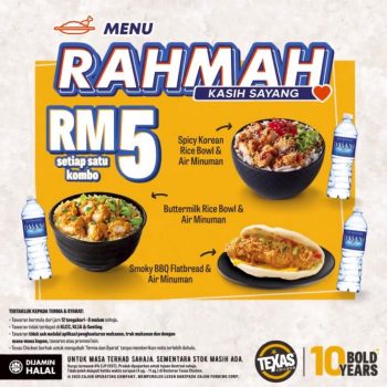 Texas-Chicken-RM5-Menu-Rahmah-Promotion-350x350 - Beverages Food , Restaurant & Pub Johor Kedah Kelantan Kuala Lumpur Melaka Negeri Sembilan Pahang Penang Perak Perlis Promotions & Freebies Putrajaya Sabah Sarawak Selangor Terengganu 