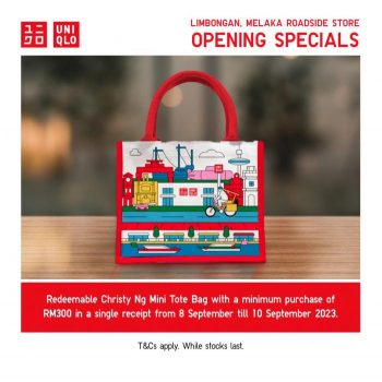UNIQLO-Opening-Promotion-at-Limbongan-Melaka-2-350x350 - Apparels Fashion Accessories Fashion Lifestyle & Department Store Melaka Promotions & Freebies 