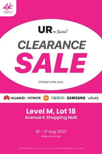 Urban-Republic-Clearance-Sale-at-Avenue-K-350x525 - Electronics & Computers IT Gadgets Accessories Kuala Lumpur Mobile Phone Selangor Warehouse Sale & Clearance in Malaysia 