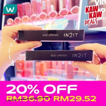 Watsons-Cosmetics-Promo-22-350x350 - Beauty & Health Cosmetics Johor Kedah Kelantan Kuala Lumpur Melaka Negeri Sembilan Online Store Pahang Penang Perak Perlis Personal Care Promotions & Freebies Putrajaya Sabah Sarawak Selangor Terengganu 