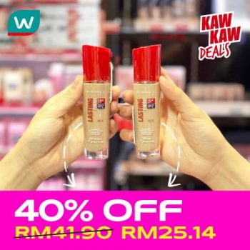 Watsons-Cosmetics-Promotion-14-350x350 - Beauty & Health Cosmetics Johor Kedah Kelantan Kuala Lumpur Melaka Negeri Sembilan Pahang Penang Perak Perlis Promotions & Freebies Putrajaya Sabah Sarawak Selangor Terengganu 