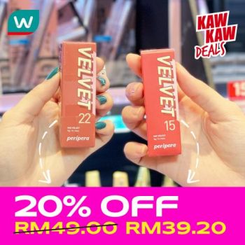 Watsons-Cosmetics-Promotion-23-350x350 - Beauty & Health Cosmetics Johor Kedah Kelantan Kuala Lumpur Melaka Negeri Sembilan Pahang Penang Perak Perlis Promotions & Freebies Putrajaya Sabah Sarawak Selangor Terengganu 