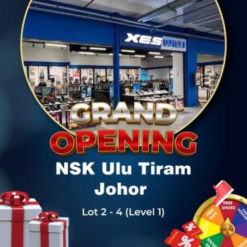 XES-Shoes-Grand-Opening-Promotion-at-NSK-Ulu-Tiram-Johor-350x350 - Fashion Accessories Fashion Lifestyle & Department Store Footwear Johor Promotions & Freebies 