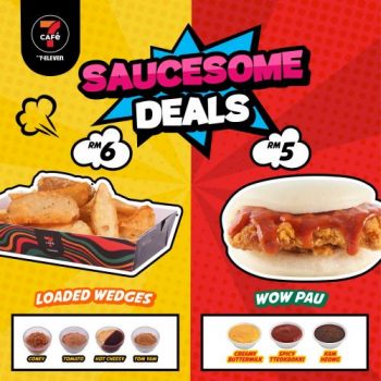 7-Eleven-7CAFe-Saucesome-Deals-350x350 - Johor Kedah Kelantan Kuala Lumpur Melaka Negeri Sembilan Pahang Penang Perak Perlis Promotions & Freebies Putrajaya Sabah Sarawak Selangor Supermarket & Hypermarket Terengganu 