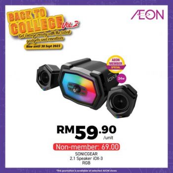 AEON-Back-To-College-Promotion-15-350x350 - Johor Kedah Kelantan Kuala Lumpur Melaka Negeri Sembilan Pahang Penang Perak Perlis Promotions & Freebies Putrajaya Sabah Sarawak Selangor Supermarket & Hypermarket Terengganu 