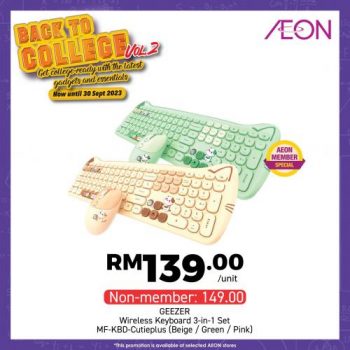 AEON-Back-To-College-Promotion-9-350x350 - Johor Kedah Kelantan Kuala Lumpur Melaka Negeri Sembilan Pahang Penang Perak Perlis Promotions & Freebies Putrajaya Sabah Sarawak Selangor Supermarket & Hypermarket Terengganu 