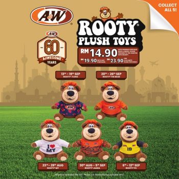 AW-60th-Anniversary-Rooty-Flush-Toys-for-Grab-350x350 - Beverages Food , Restaurant & Pub Johor Kedah Kelantan Kuala Lumpur Melaka Negeri Sembilan Pahang Penang Perak Perlis Promotions & Freebies Putrajaya Sabah Sarawak Selangor Terengganu 