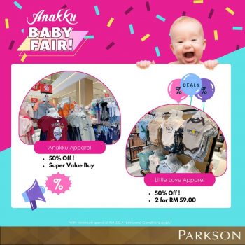 Anakkus-Baby-Fair-at-Parkson-1-350x350 - Baby & Kids & Parenting Babycare Events & Fairs Kuala Lumpur Selangor 