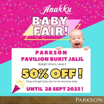 Anakkus-Baby-Fair-at-Parkson-350x350 - Baby & Kids & Toys Babycare Events & Fairs Kuala Lumpur Selangor 