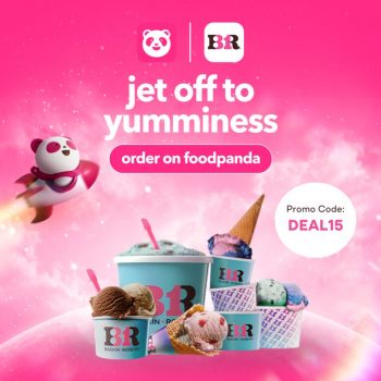 Baskin-Robbins-FoodPanda-RM15-Off-Promo-Code-350x350 - Beverages Food , Restaurant & Pub Johor Kedah Kelantan Kuala Lumpur Melaka Negeri Sembilan Online Store Pahang Penang Perak Perlis Promotions & Freebies Putrajaya Sabah Sarawak Selangor Terengganu 