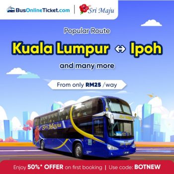 BusOnlineTicket-Special-Deal-350x350 - Johor Kedah Kelantan Kuala Lumpur Melaka Negeri Sembilan Pahang Penang Perak Perlis Promotions & Freebies Putrajaya Sabah Sarawak Selangor Sports,Leisure & Travel Terengganu Transportation 
