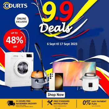 COURTS-9.9-Online-Sale-350x350 - Electronics & Computers Home Appliances Johor Kedah Kelantan Kitchen Appliances Kuala Lumpur Malaysia Sales Melaka Negeri Sembilan Online Store Pahang Penang Perak Perlis Putrajaya Sabah Sarawak Selangor Terengganu 