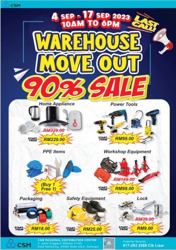 CSM-Warehouse-Sale-350x496 - Furniture Home & Garden & Tools Home Decor Safety Tools & DIY Tools Selangor Warehouse Sale & Clearance in Malaysia 