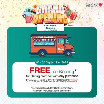 Caring-Pharmacy-Opening-Promotions-at-Kuching-Outlet-2-350x350 - Beauty & Health Health Supplements Personal Care Promotions & Freebies Sarawak 