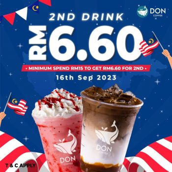 DON-Coffee-Malaysia-Day-Special-350x350 - Beverages Food , Restaurant & Pub Perak Promotions & Freebies Selangor 
