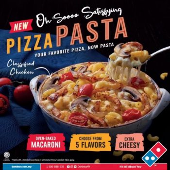 Dominos-Pizza-New-Pizza-Pasta-350x350 - Beverages Food , Restaurant & Pub Johor Kedah Kelantan Kuala Lumpur Melaka Negeri Sembilan Pahang Penang Perak Perlis Promotions & Freebies Putrajaya Sabah Sarawak Selangor Terengganu 