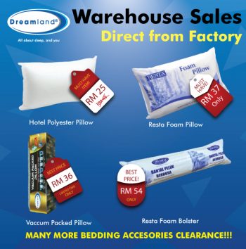 Dreamland-Warehouse-Sale-2-350x354 - Beddings Home & Garden & Tools Mattress Selangor Warehouse Sale & Clearance in Malaysia 
