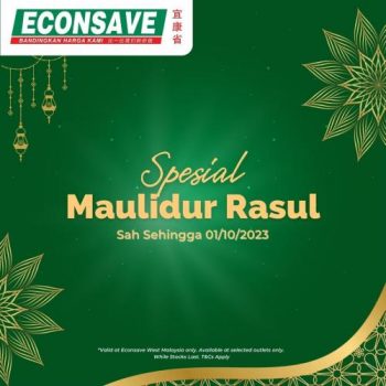 Econsave-Maulidur-Rasul-Promotion-350x350 - Johor Kedah Kelantan Kuala Lumpur Melaka Nationwide Negeri Sembilan Pahang Penang Perak Perlis Promotions & Freebies Putrajaya Sabah Sarawak Selangor Supermarket & Hypermarket Terengganu 