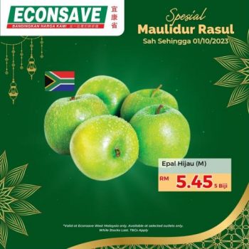 Econsave-Maulidur-Rasul-Promotion-4-350x350 - Johor Kedah Kelantan Kuala Lumpur Melaka Nationwide Negeri Sembilan Pahang Penang Perak Perlis Promotions & Freebies Putrajaya Sabah Sarawak Selangor Supermarket & Hypermarket Terengganu 