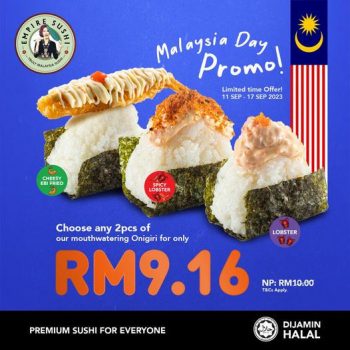 Empire-Sushi-Malaysia-Day-Promotion-350x350 - Beverages Food , Restaurant & Pub Johor Kedah Kelantan Kuala Lumpur Melaka Negeri Sembilan Pahang Penang Perak Promotions & Freebies Putrajaya Sabah Sarawak Selangor Sushi Terengganu 