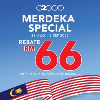 G2000-Merdeka-Special-Sale-at-Johor-Premium-Outlets-350x350 - Apparels Fashion Accessories Fashion Lifestyle & Department Store Johor Malaysia Sales 