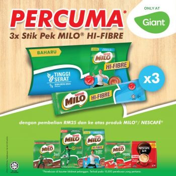 Giant-Free-MILO-Fibre-with-Purchase-of-MILO-NESCAFE-Products-Promotion-350x350 - Johor Kedah Kelantan Kuala Lumpur Melaka Negeri Sembilan Pahang Penang Perak Perlis Promotions & Freebies Putrajaya Sabah Sarawak Selangor Supermarket & Hypermarket Terengganu 