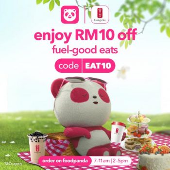 Gong-Cha-RM10-OFF-Promotion-via-FoodPanda-350x350 - Beverages Food , Restaurant & Pub Johor Kedah Kelantan Kuala Lumpur Melaka Negeri Sembilan Online Store Pahang Penang Perak Perlis Promotions & Freebies Putrajaya Sabah Sarawak Selangor Terengganu 