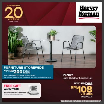 Harvey-Norman-BIG-Birthday-Bash-Special-10-350x350 - Electronics & Computers Furniture Home & Garden & Tools Home Appliances Home Decor Johor Kedah Kelantan Kitchen Appliances Kuala Lumpur Melaka Negeri Sembilan Pahang Penang Perak Perlis Promotions & Freebies Putrajaya Sabah Sarawak Selangor Terengganu 