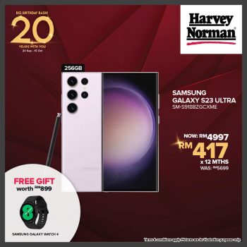 Harvey-Norman-BIG-Birthday-Bash-Special-8-350x350 - Electronics & Computers Furniture Home & Garden & Tools Home Appliances Home Decor Johor Kedah Kelantan Kitchen Appliances Kuala Lumpur Melaka Negeri Sembilan Pahang Penang Perak Perlis Promotions & Freebies Putrajaya Sabah Sarawak Selangor Terengganu 