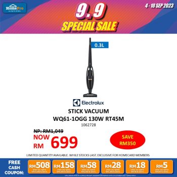 HomePro-9.9-Special-Sale-13-350x350 - Electronics & Computers Furniture Home & Garden & Tools Home Appliances Home Decor Johor Kedah Kelantan Kitchen Appliances Kuala Lumpur Malaysia Sales Melaka Negeri Sembilan Online Store Pahang Penang Perak Perlis Putrajaya Sabah Sarawak Selangor Terengganu 