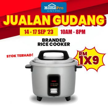 HomePro-Biggest-Warehouse-Sale-18-1-350x350 - Electronics & Computers Home Appliances Kitchen Appliances Selangor Warehouse Sale & Clearance in Malaysia 