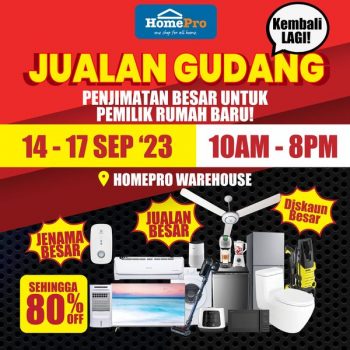 HomePro-Biggest-Warehouse-Sale-350x350 - Electronics & Computers Home Appliances Kitchen Appliances Selangor Warehouse Sale & Clearance in Malaysia 