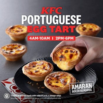 KFC-Portuguese-Egg-Tart-Special-350x350 - Beverages Food , Restaurant & Pub Kuala Lumpur Promotions & Freebies Selangor 