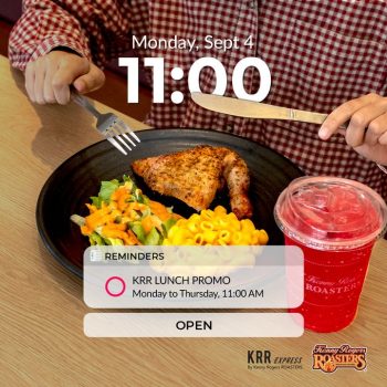 Kenny-Rogers-ROASTERS-Lunch-Set-Meals-and-Add-ons-Promo-350x350 - Beverages Food , Restaurant & Pub Johor Kedah Kelantan Kuala Lumpur Melaka Negeri Sembilan Pahang Penang Perak Perlis Promotions & Freebies Putrajaya Sabah Sarawak Selangor Terengganu 