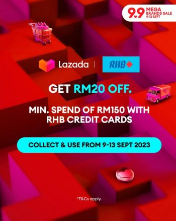 Lazada-9.9-Sale-RHB-Maybank-CIMB-Cardholder-Offers-350x438 - Johor Kedah Kelantan Kuala Lumpur Melaka Negeri Sembilan Online Store Others Pahang Penang Perak Perlis Promotions & Freebies Putrajaya Sabah Sarawak Selangor Terengganu 