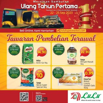 LuLu-1st-Anniversary-Promotion-at-Setia-EcoHill-Mall-1-350x350 - Promotions & Freebies Selangor Supermarket & Hypermarket 
