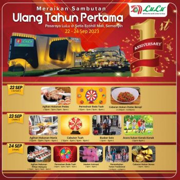 LuLu-1st-Anniversary-Promotion-at-Setia-EcoHill-Mall-350x350 - Promotions & Freebies Selangor Supermarket & Hypermarket 
