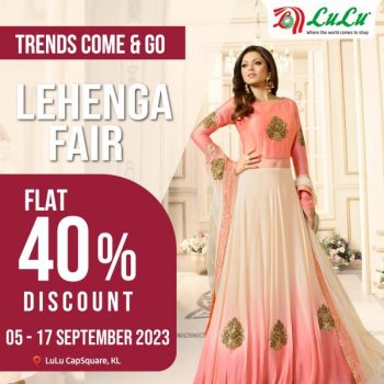 LuLu-Lehenga-Fair-Sale-350x350 - Kuala Lumpur Malaysia Sales Selangor Supermarket & Hypermarket 