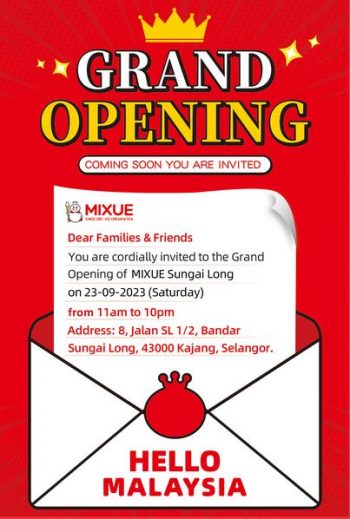 MIXUE-Grand-Opening-at-Sungai-Long-350x519 - Beverages Food , Restaurant & Pub Promotions & Freebies Selangor 