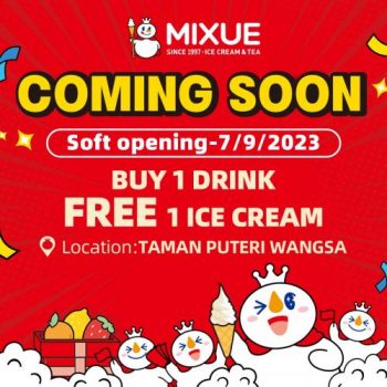 MIXUE-Grand-Opening-at-Taman-Puteri-Wangsa-350x350 - Beverages Food , Restaurant & Pub Johor Promotions & Freebies 
