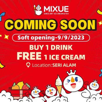 MIXUE-Opening-Promo-at-Bandar-Seri-Alam-350x350 - Beverages Food , Restaurant & Pub Johor Promotions & Freebies 