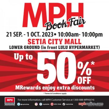 MPH-Book-Fair-at-Setia-City-Mall-350x350 - Books & Magazines Events & Fairs Selangor Stationery 