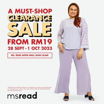 MS-READ-Clearance-Sale-at-AEON-Mall-Shah-Alam-3-350x350 - Apparels Fashion Accessories Fashion Lifestyle & Department Store Selangor Warehouse Sale & Clearance in Malaysia 