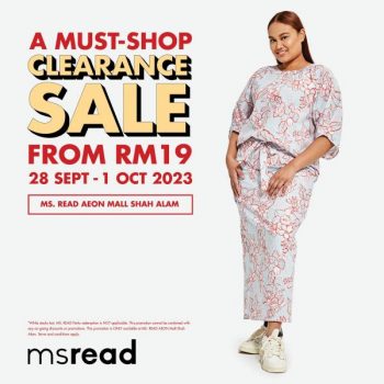 MS-READ-Clearance-Sale-at-AEON-Mall-Shah-Alam-5-350x350 - Apparels Fashion Accessories Fashion Lifestyle & Department Store Selangor Warehouse Sale & Clearance in Malaysia 